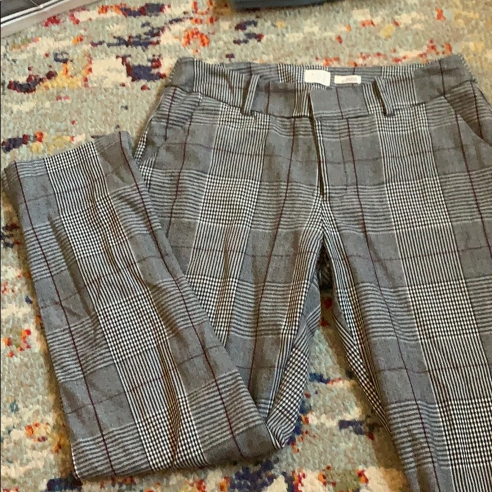Plaid pants